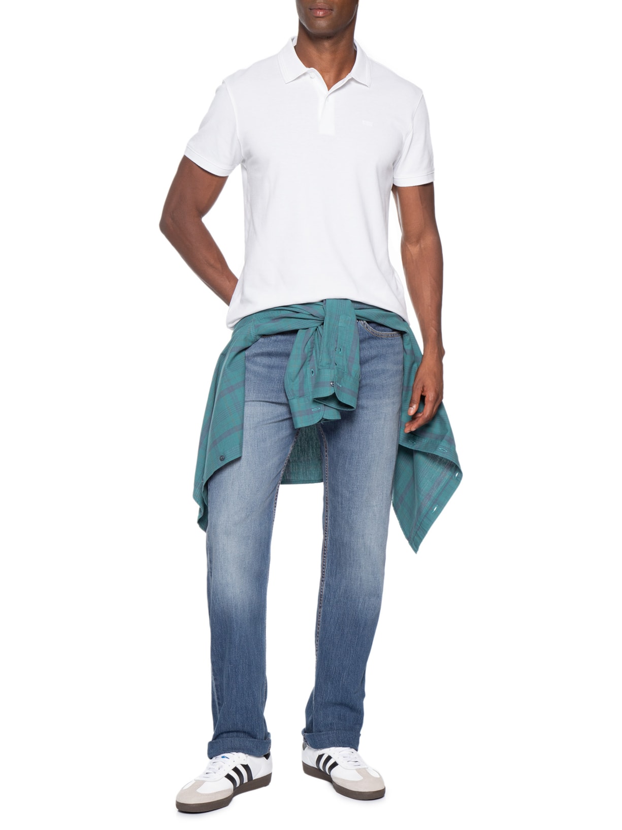 Calça Jeans Masculina 505 Regular Fit Azul Levi's Levi's