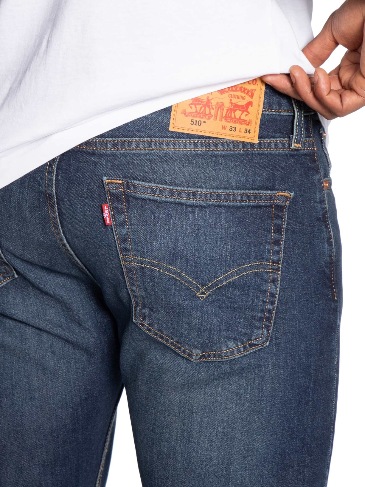 Calça Jeans Masculina 510® Skinny Fit Azul Levi's