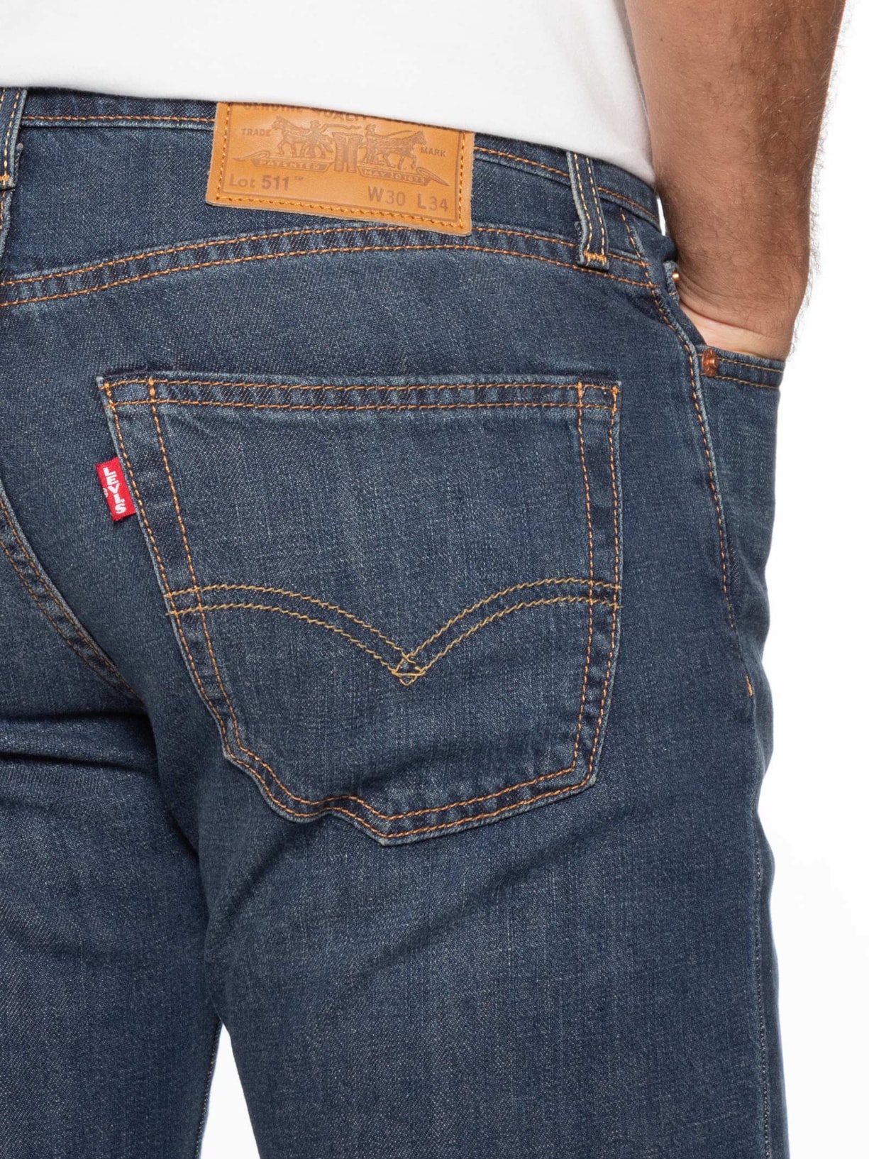 Calça Jeans Masculina 511 Slim Fit Azul Levi's