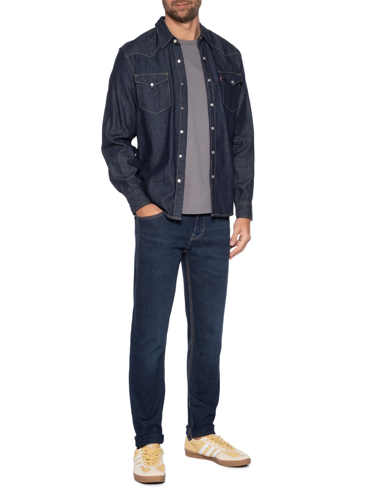 Calça Jeans Masculina 512® Slim Taper Fit Azul Levi's