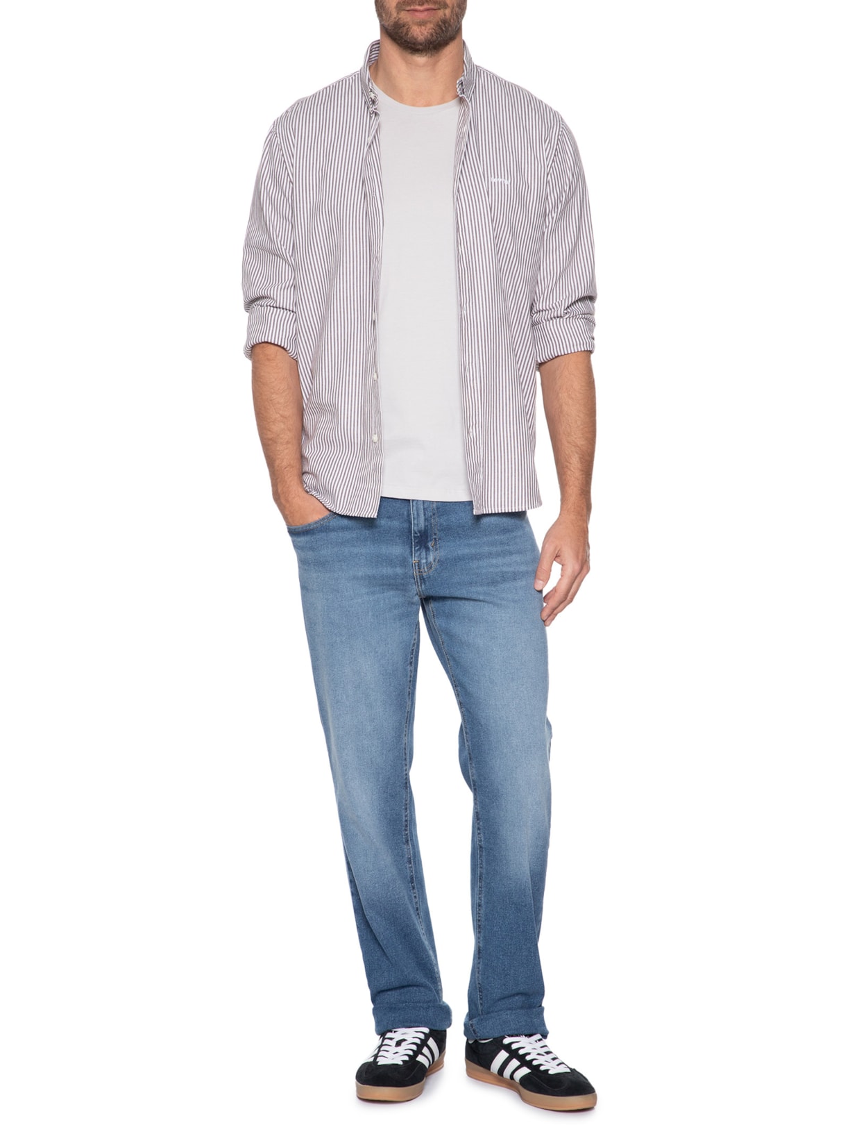 Calça Jeans Masculina 514® Straight Fit Azul Levi's