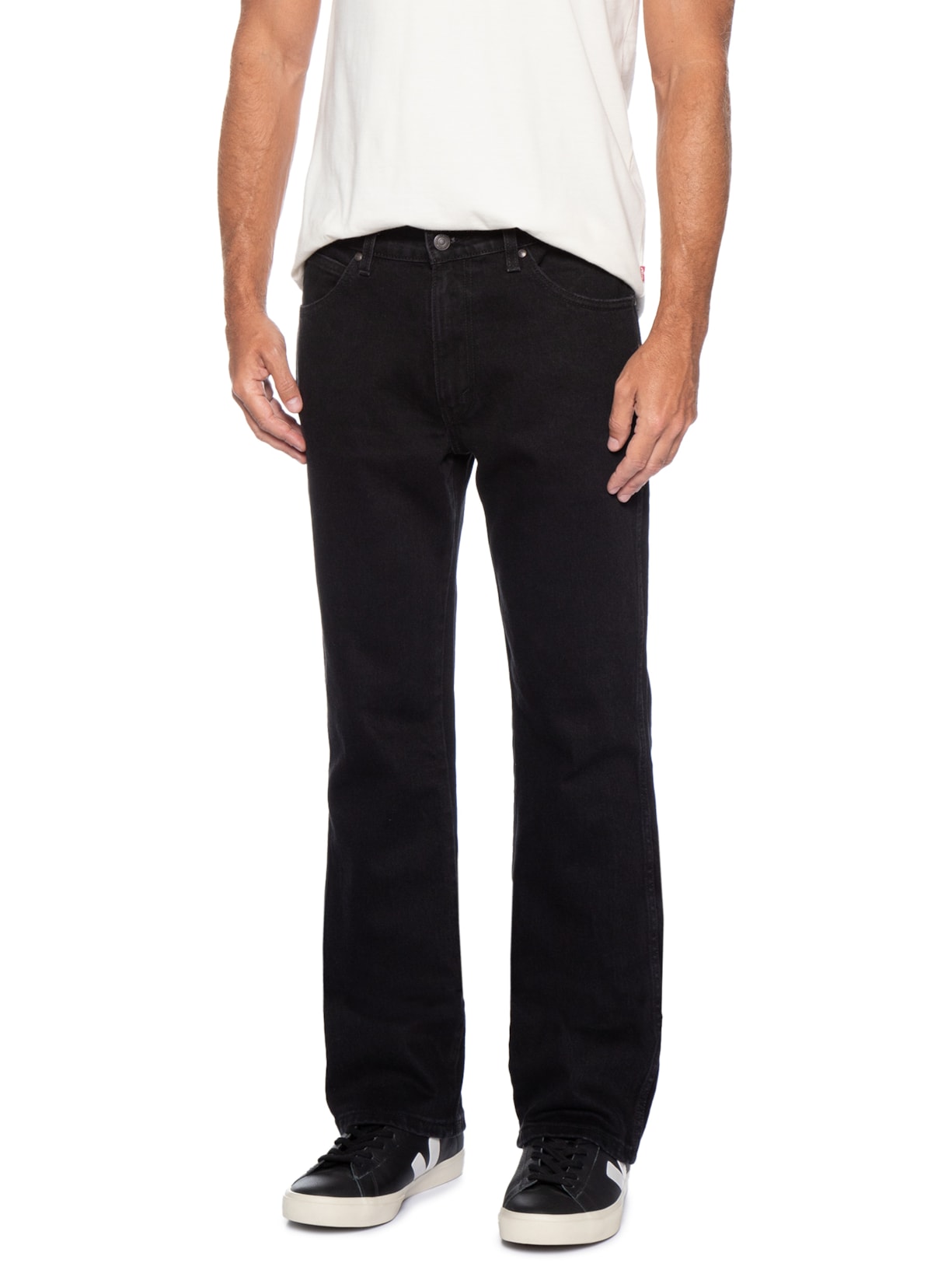 Calça Jeans Masculina 537® Western Bootcut Preto Levi's