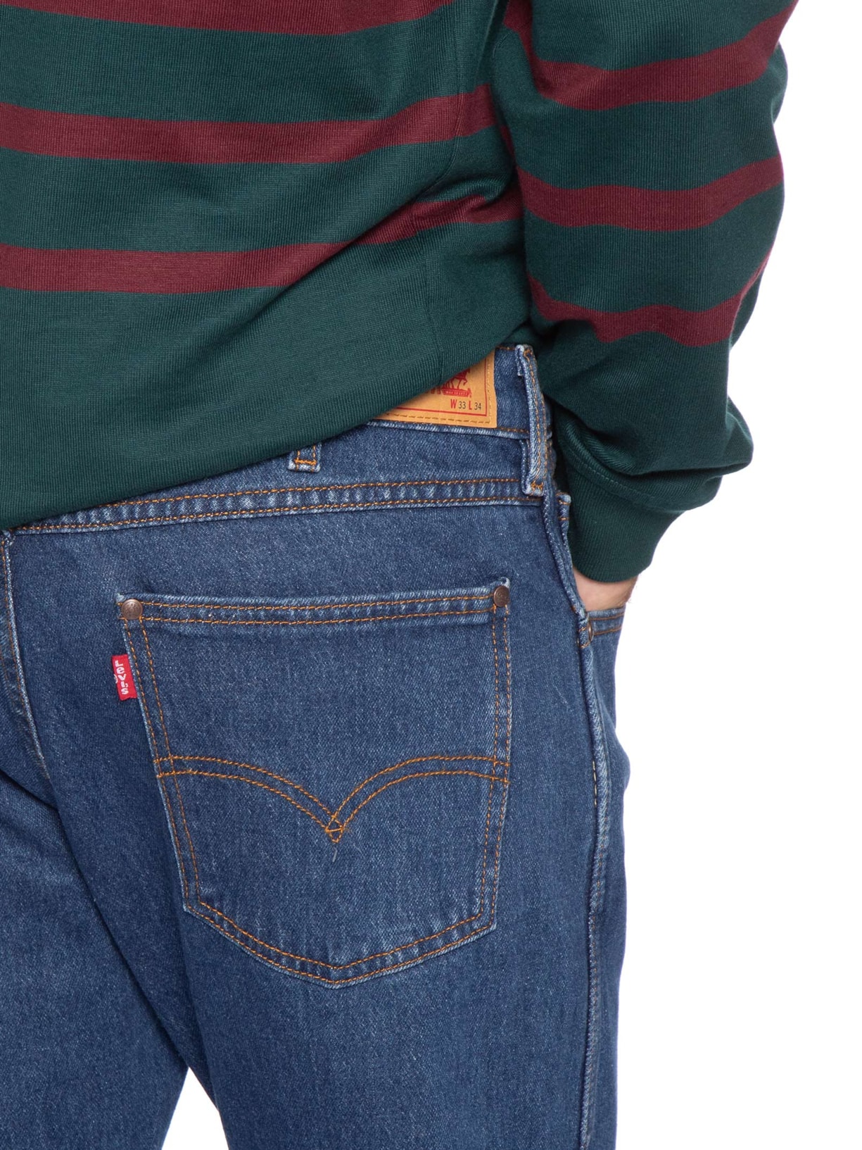 Calça Jeans Masculina 557® Western Straight Azul Levi's