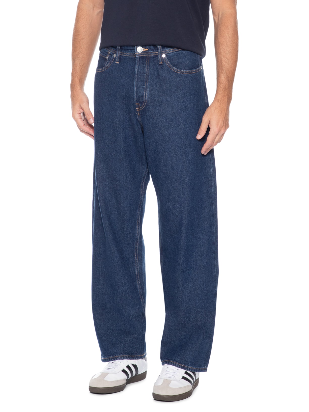 Calça Jeans Masculina Alex Original Azul Jack & Jones