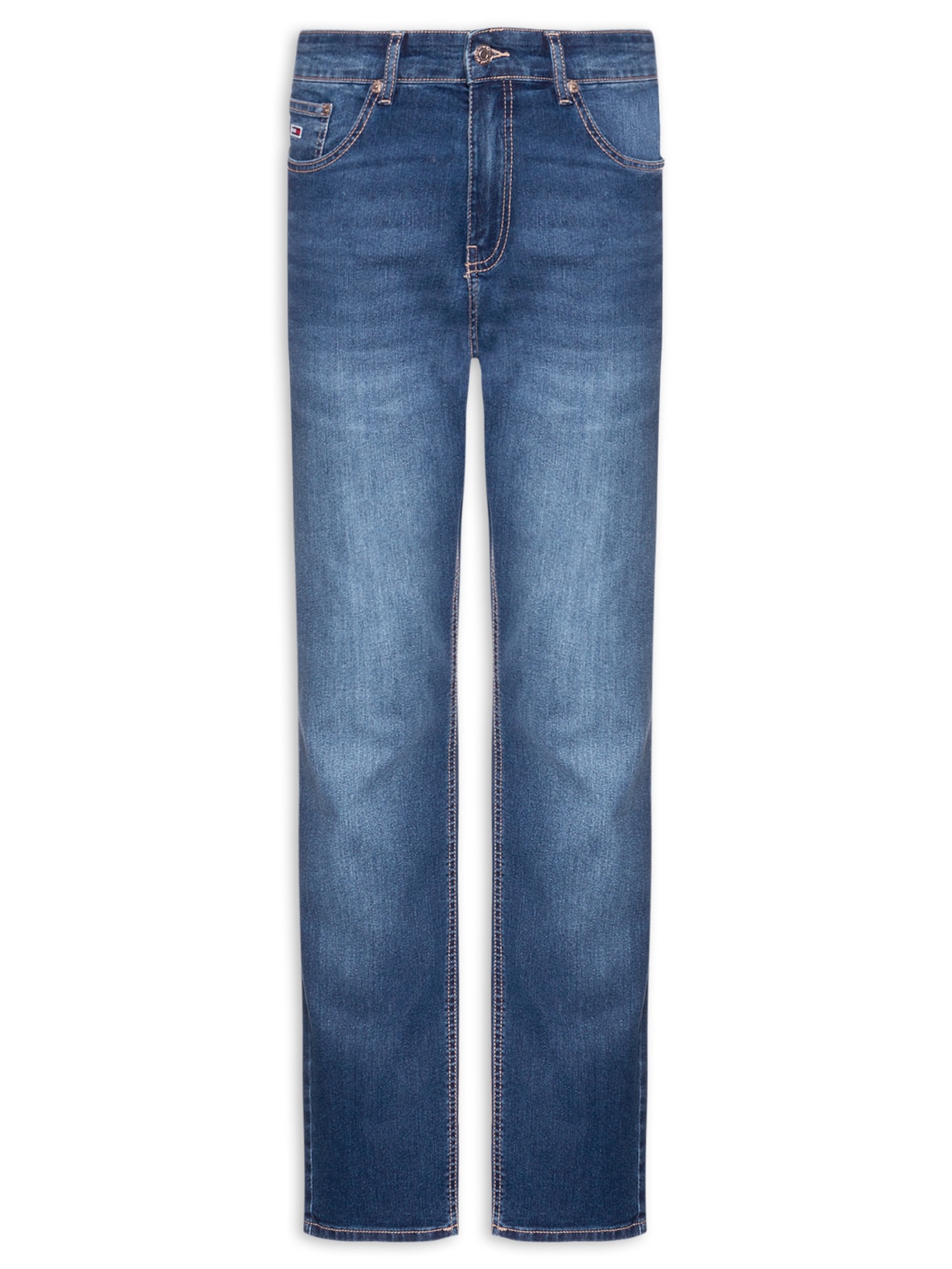 Calça Jeans Masculina Austin Slim Fit Tapered Azul Tommy Jeans