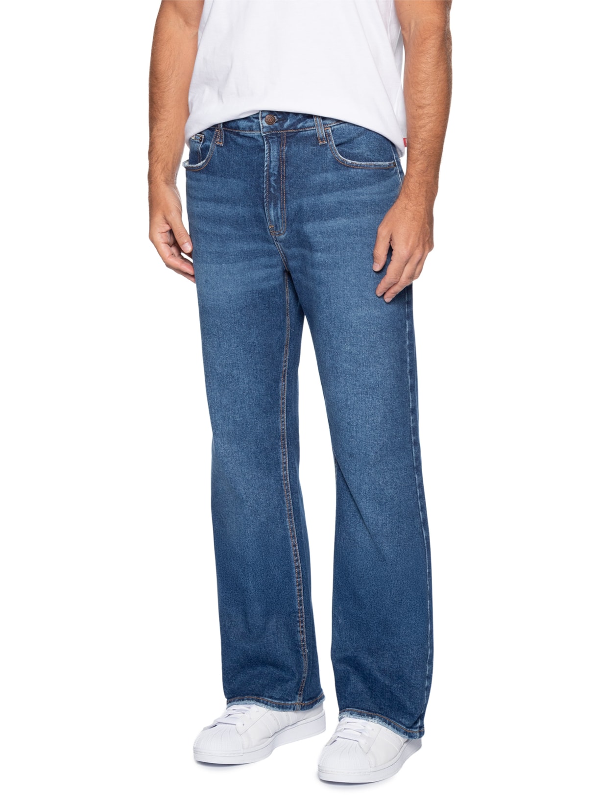 Calça Jeans Masculina  Boot Cut 5 Pockets Azul Calvin Klein Jeans