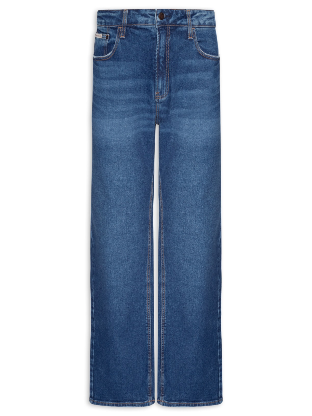 Calça Jeans Masculina Boot Cut 5 Pockets – Azul