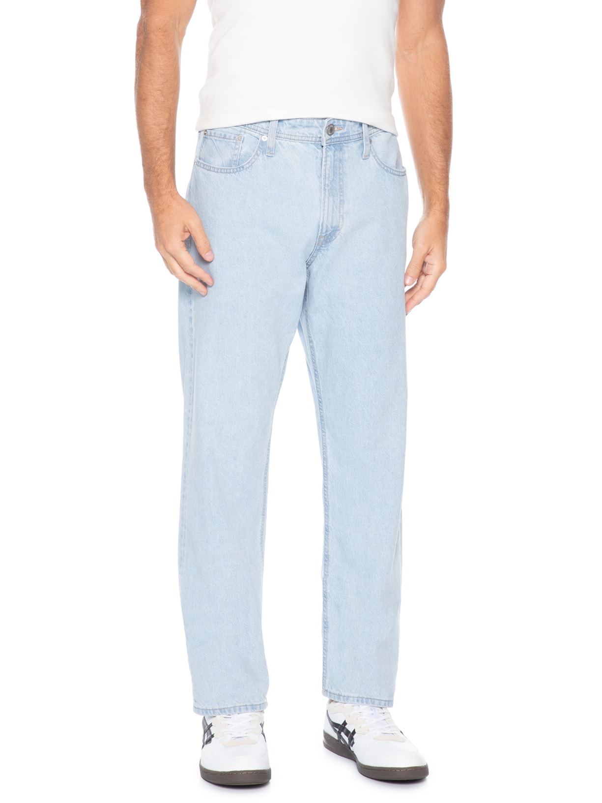 Calça Jeans Masculina Chris Original Fit Azul Jack & Jones