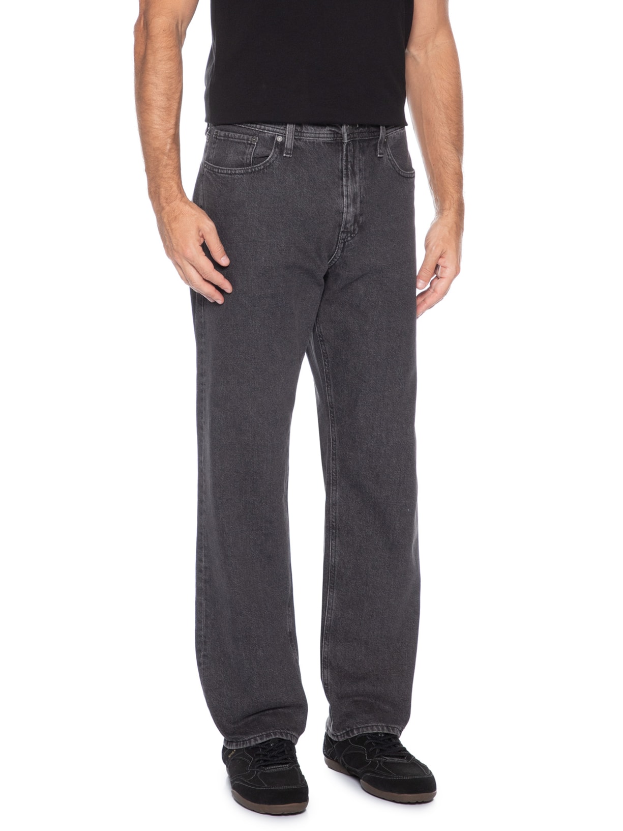 Calça Jeans Masculina Chris Original Fit Preto Jack & Jones