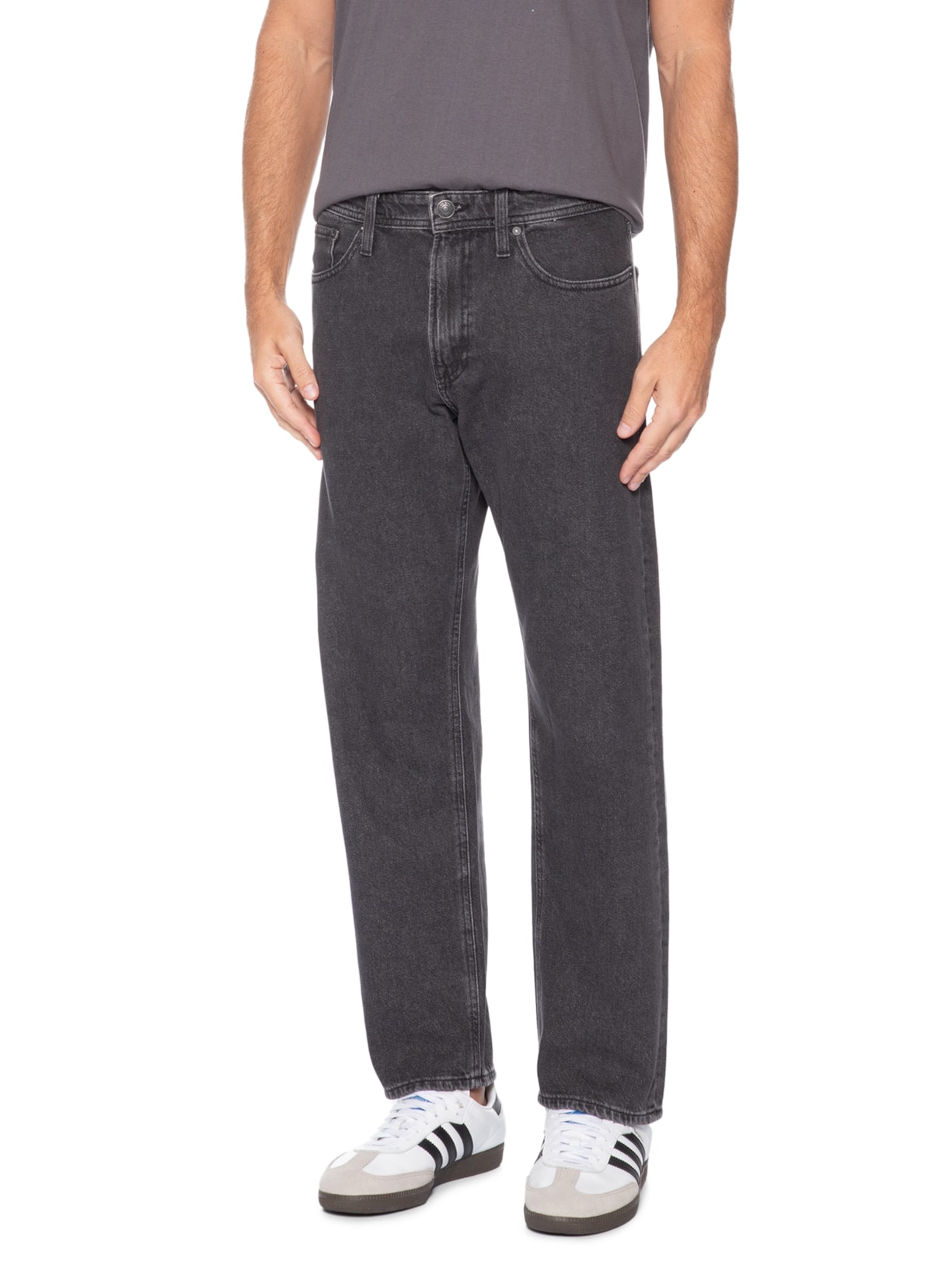 Calça Jeans Masculina Chris Original Fit Preto Jack & Jones