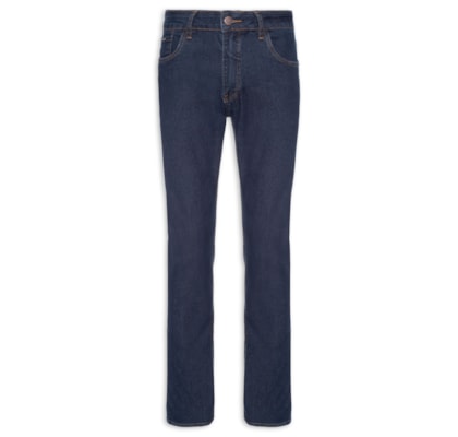 Calça Jeans Masculina Five Pockets Slim - Azul