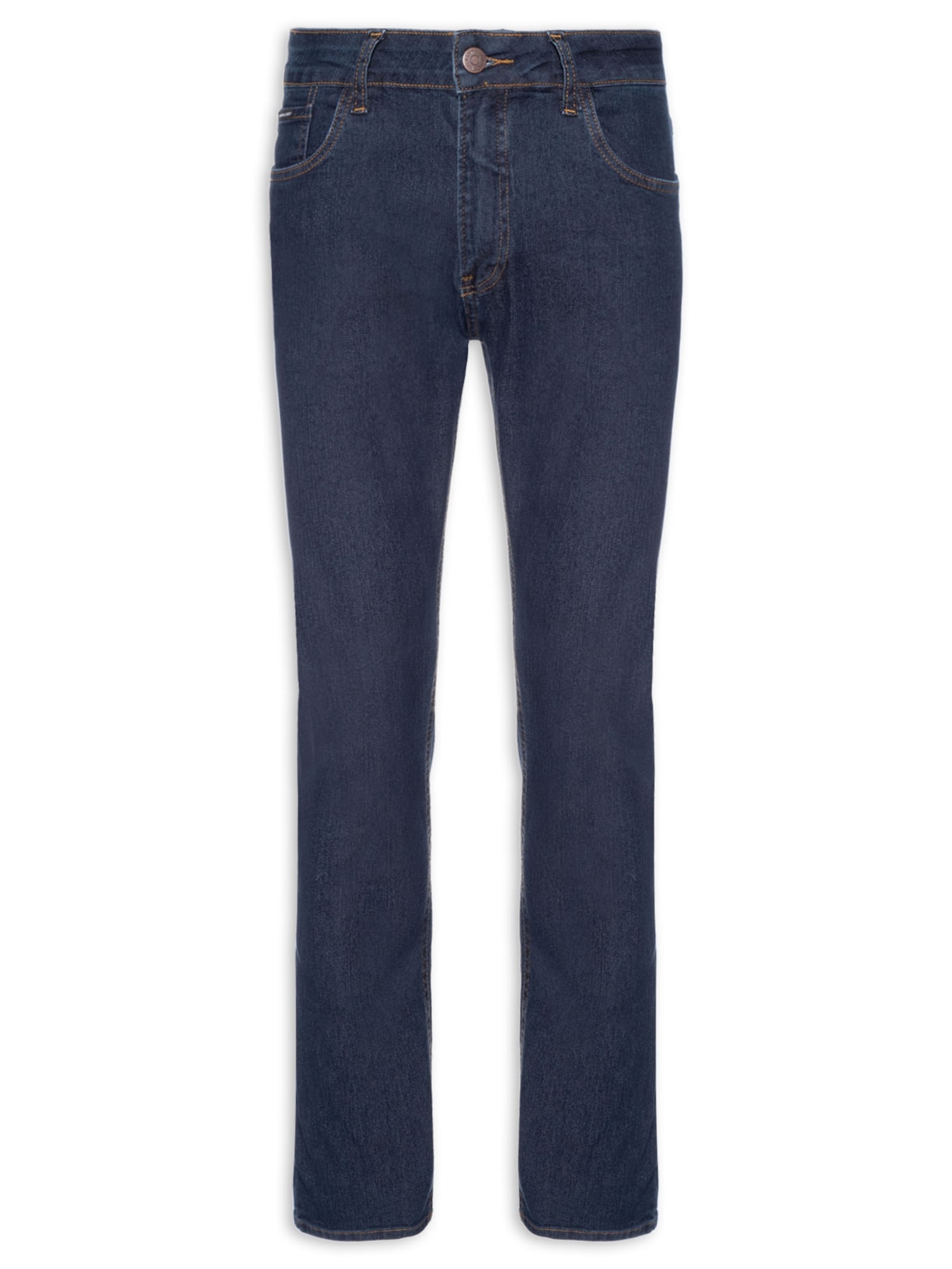 Calça Jeans Masculina Five Pockets Slim - Azul