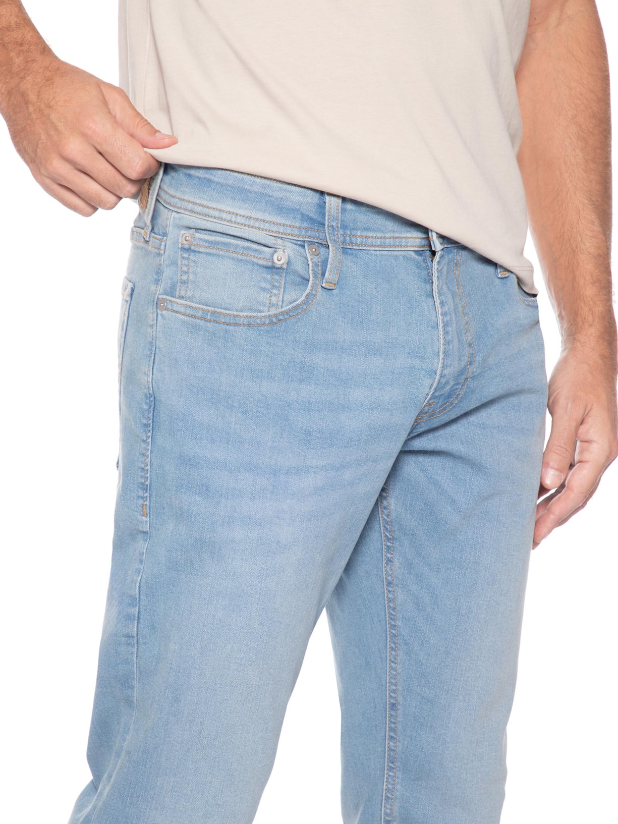 Calça Jeans Masculina Glenn Original Fit Azul Jack & Jones