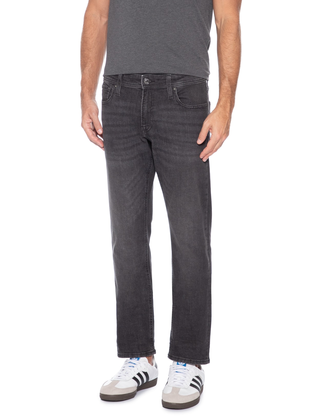 Calça Jeans Masculina Glenn Original Fit Preto Jack & Jones