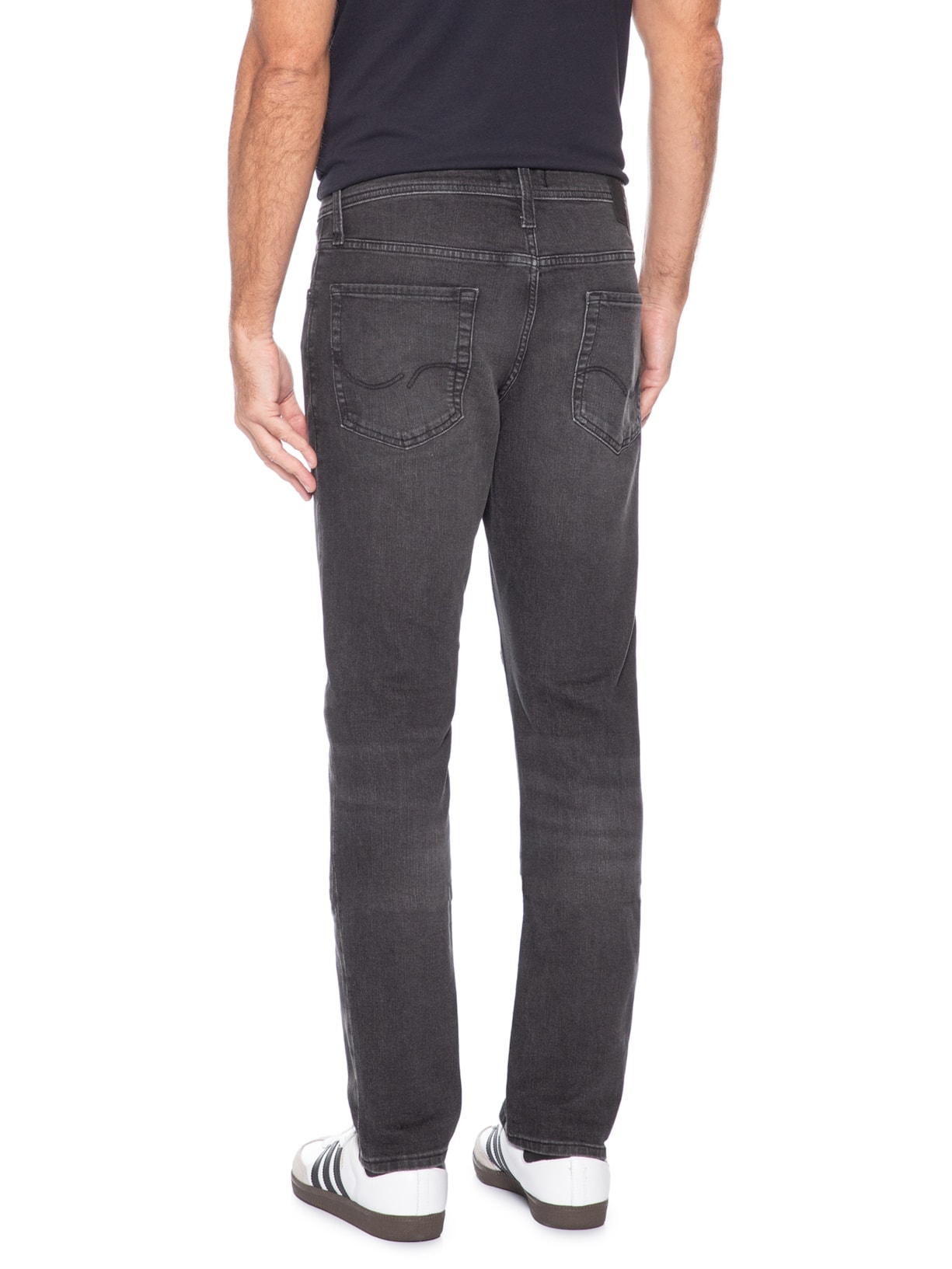 Calça Jeans Masculina Glenn Original Fit Preto Jack & Jones