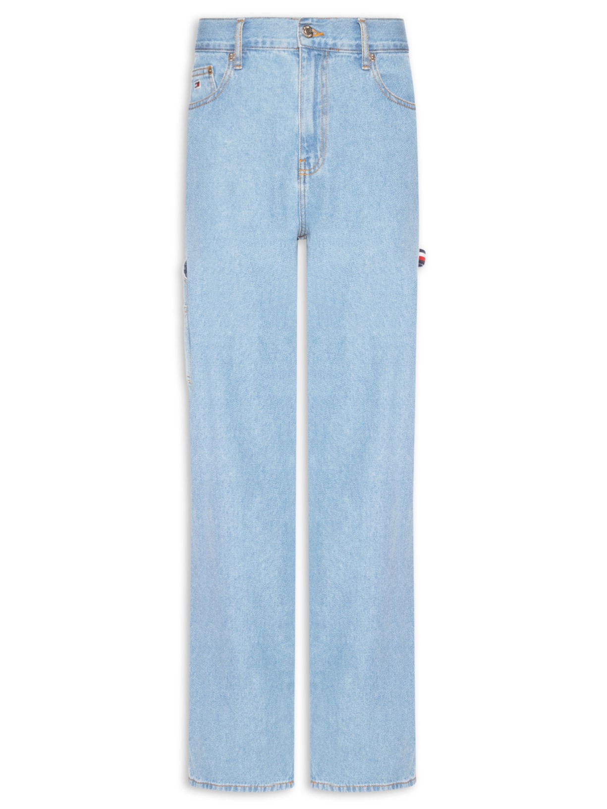Calça Jeans Masculina Jaimie Relaxed Straight Carpenter Azul Tommy Jeans