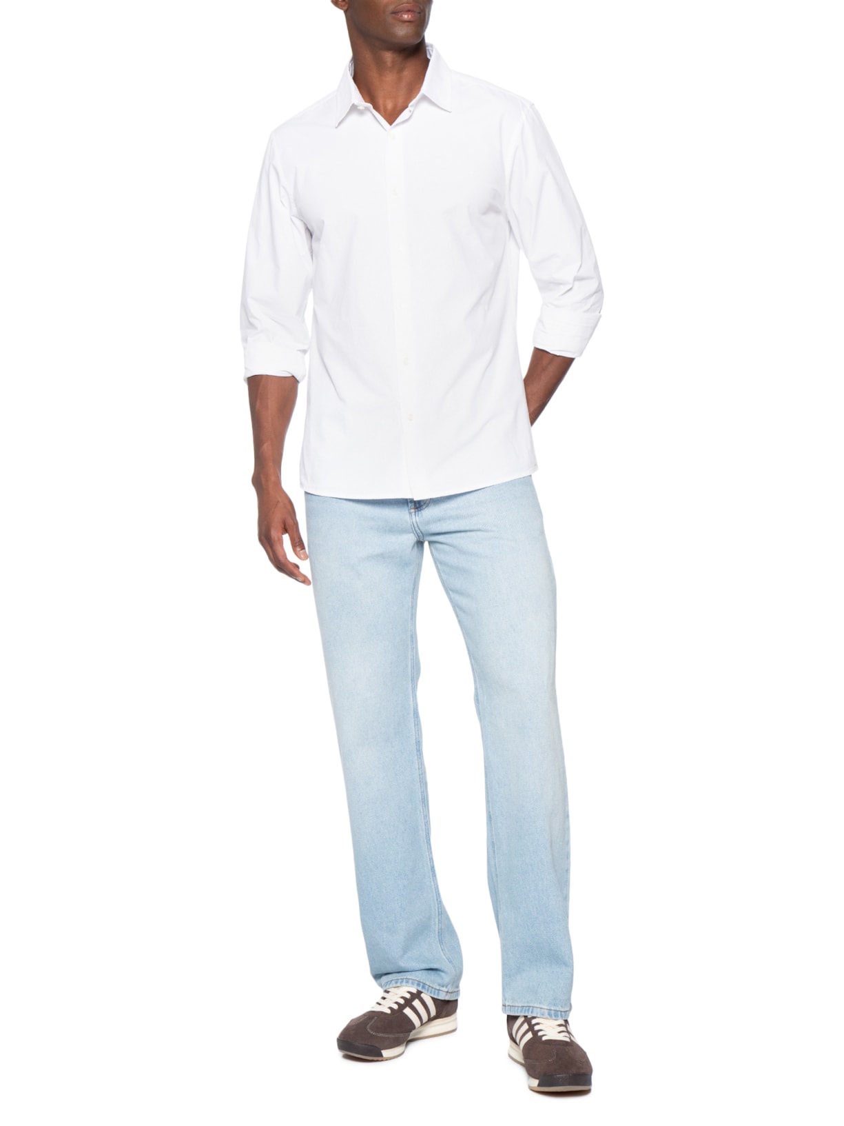 Calça Jeans Masculina Reta Azul Hering