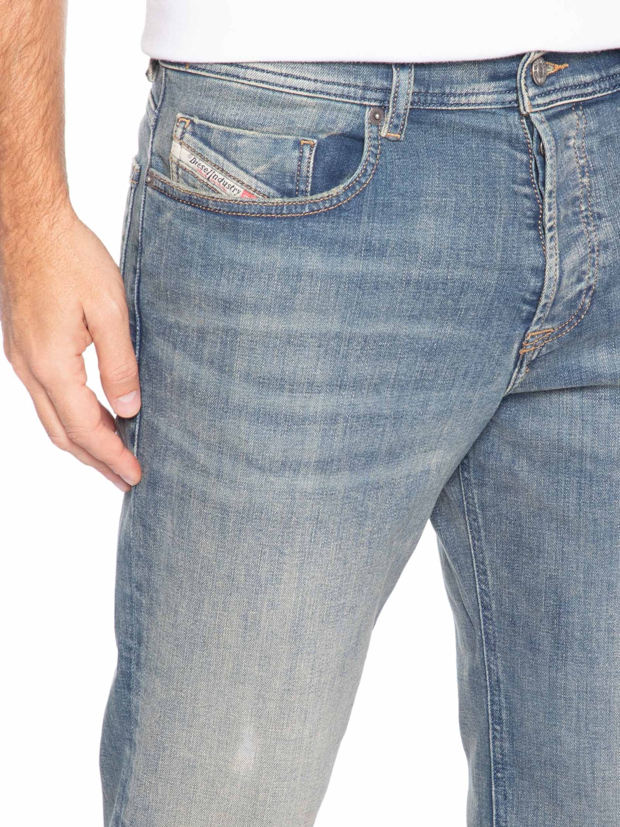 Calça Jeans Masculina Reta D-Finitive – Azul Diesel