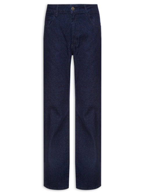 Calça Jeans Masculina Reta Fit - Azul