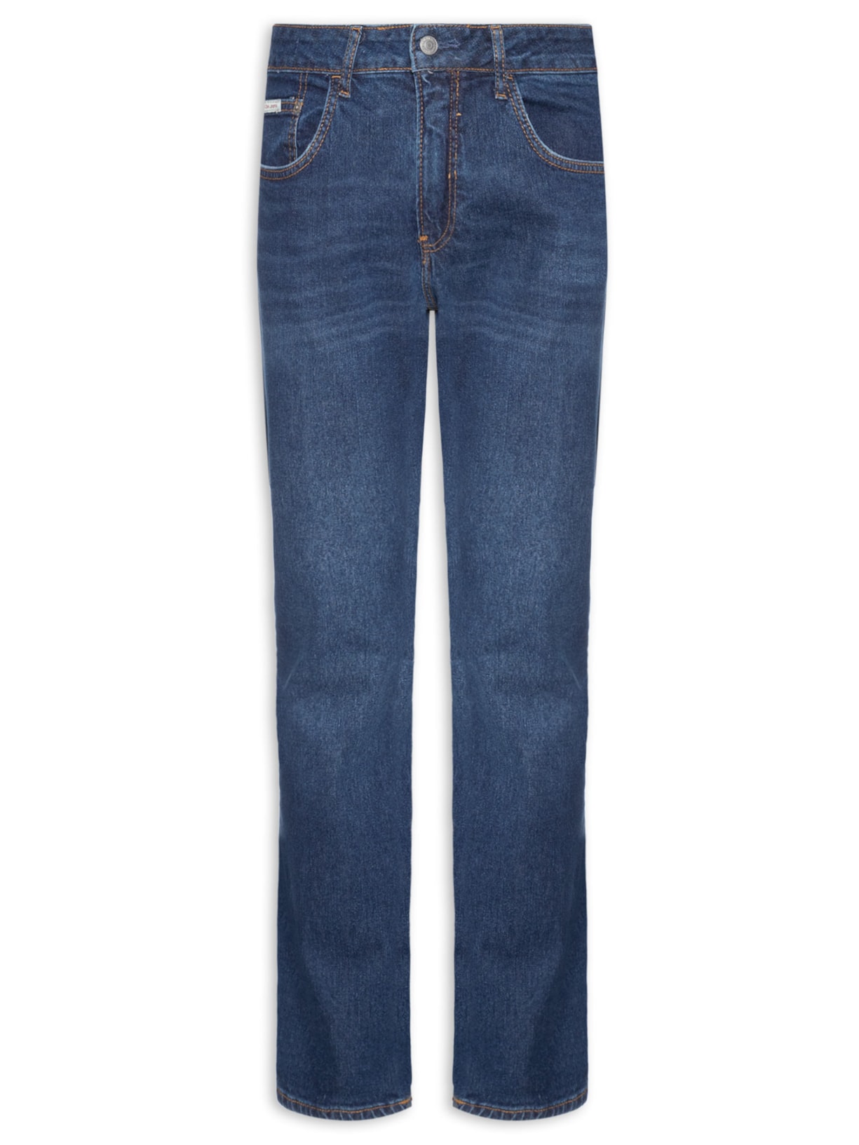 Calça Jeans Masculina Skinny 5 Pockets Azul Calvin Klein Jeans