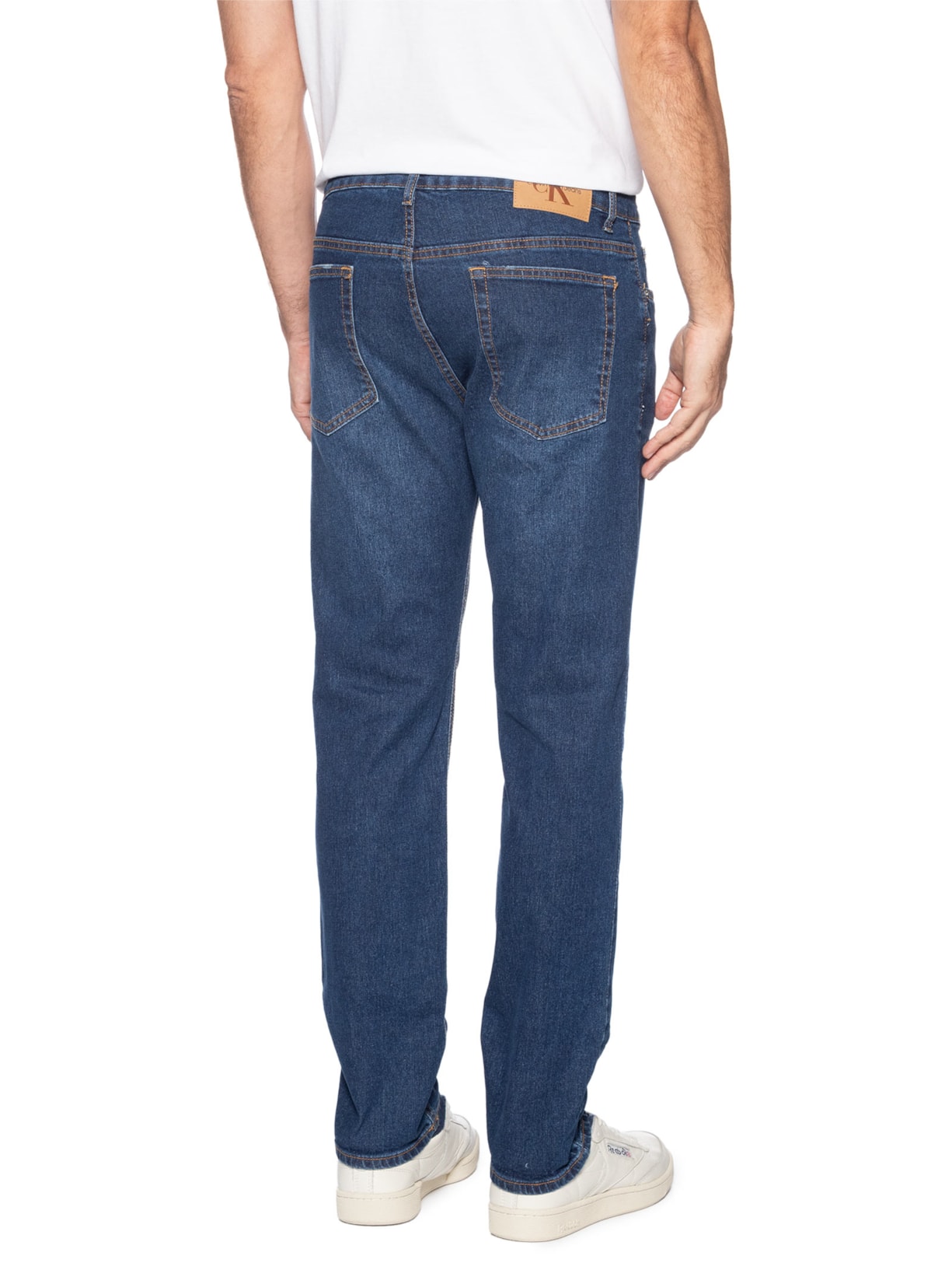 Calça Jeans Masculina Skinny 5 Pockets Azul Calvin Klein Jeans