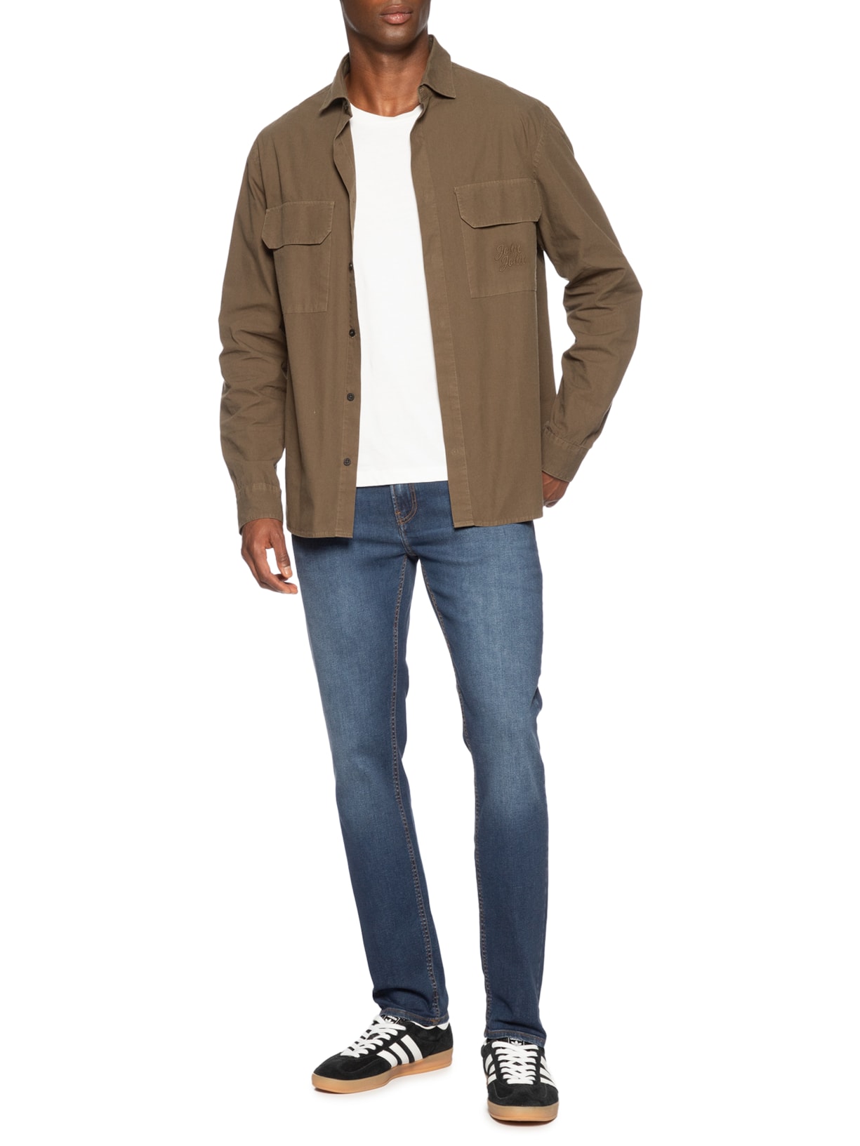 Calça Jeans Masculina Skinny Essential Azul Calvin Klein Jeans