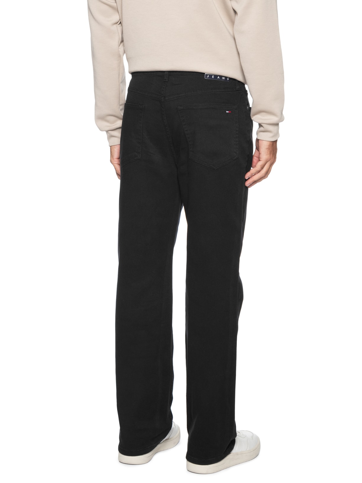 Calça Jeans Masculina Skinny Fit Regular Otis Preto Tommy Jeans