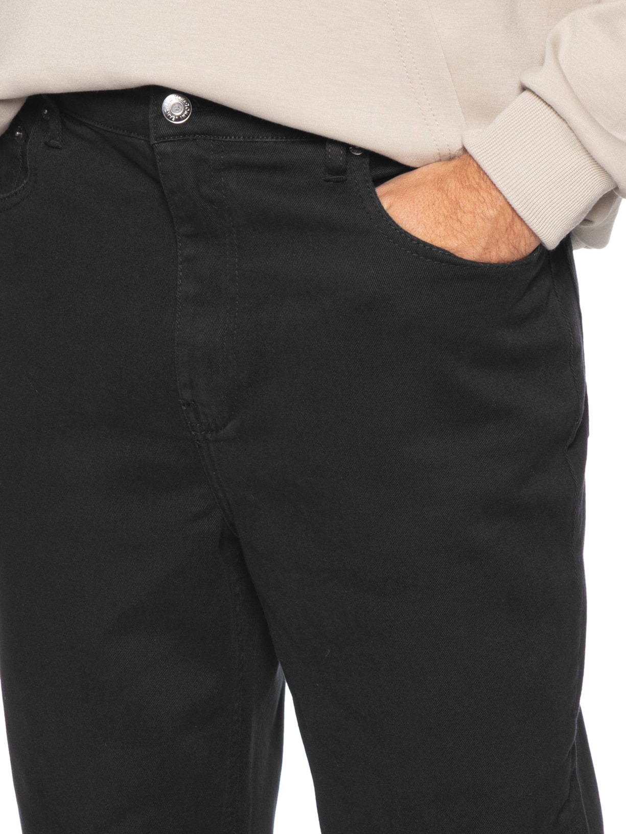 Calça Jeans Masculina Skinny Fit Regular Otis Preto Tommy Jeans