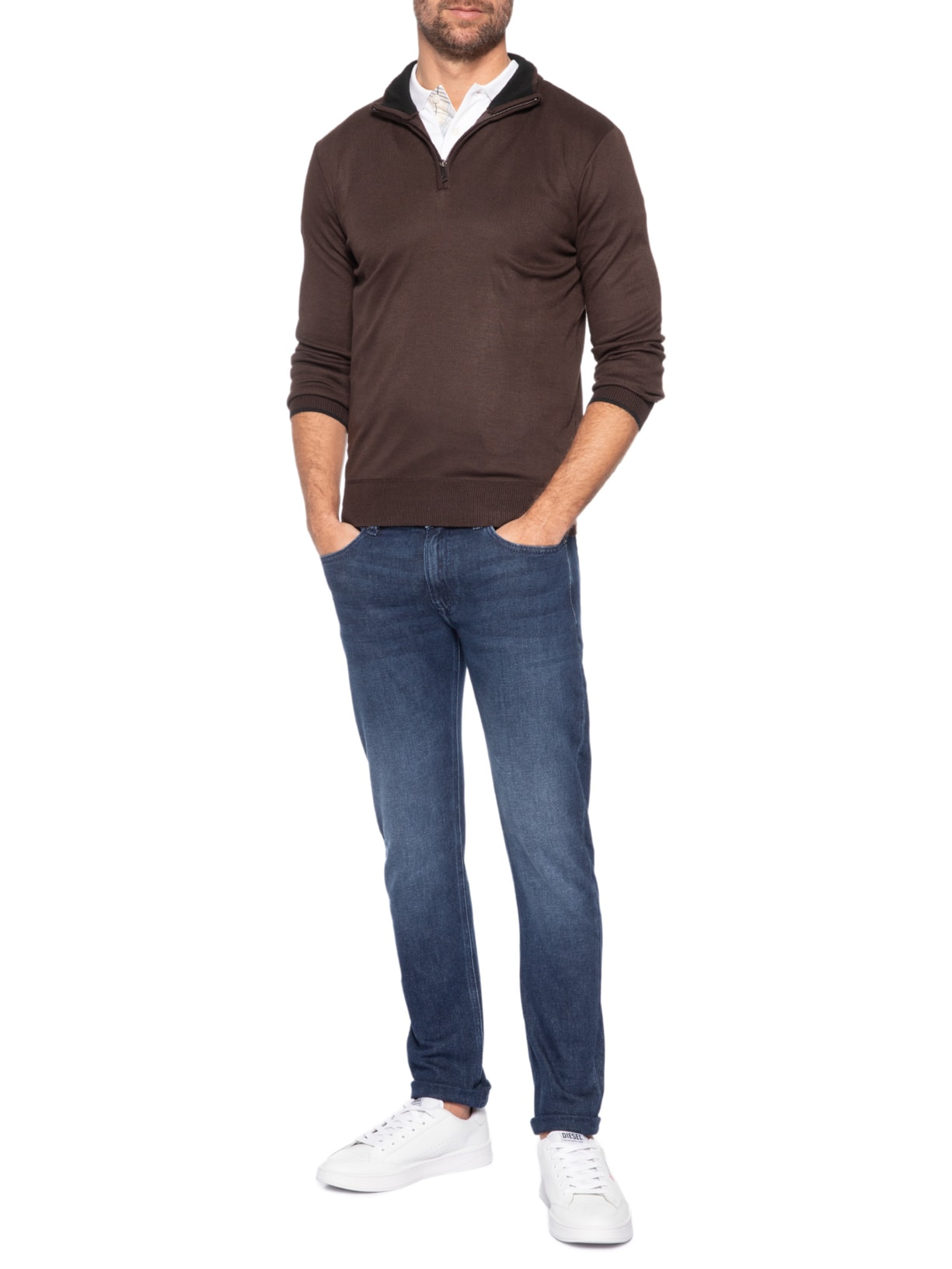 Calça Jeans Masculina Skinny Sleenker – Azul Diesel