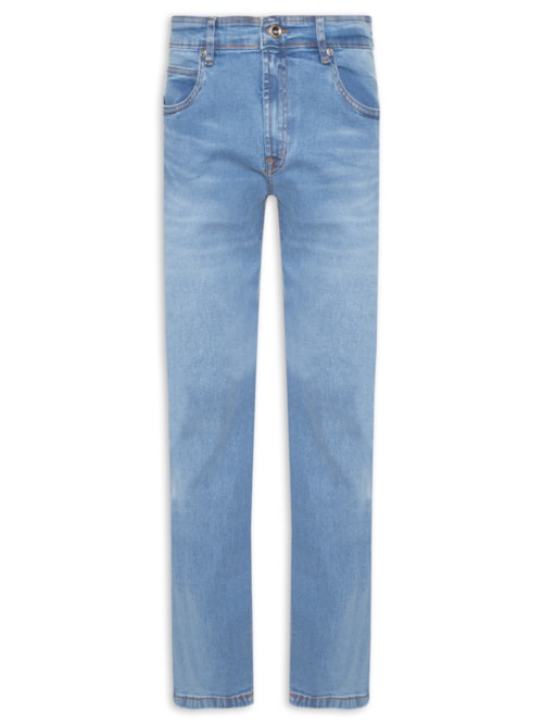 Calça Jeans Masculina Slim Classic - Azul