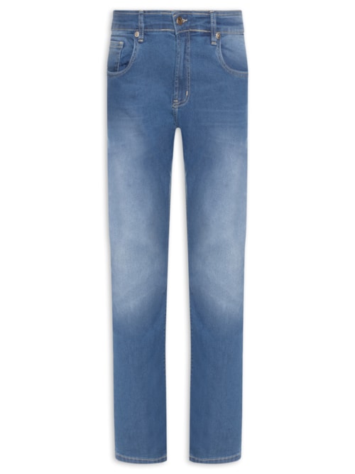 Calça Jeans Masculina Slim Comfort – Azul