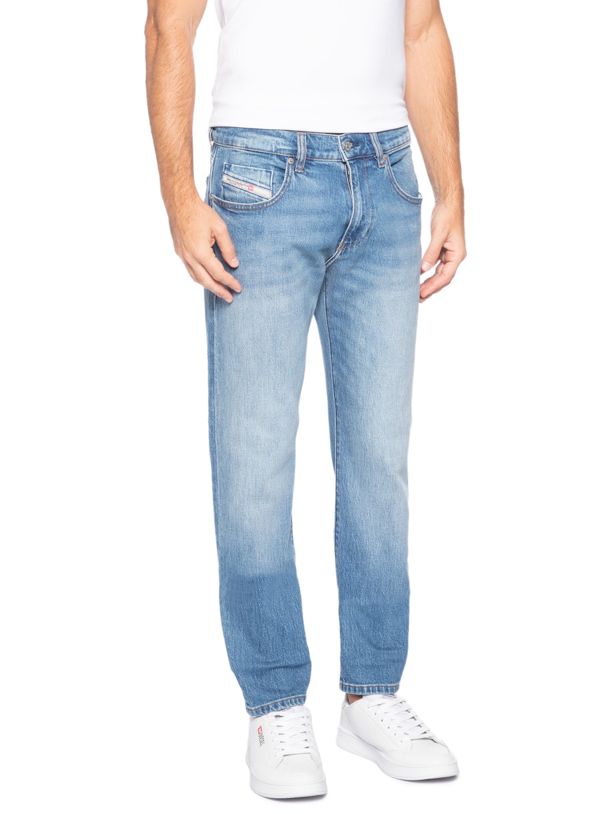 Calça Jeans Masculina Slim D Strukt Azul Diesel