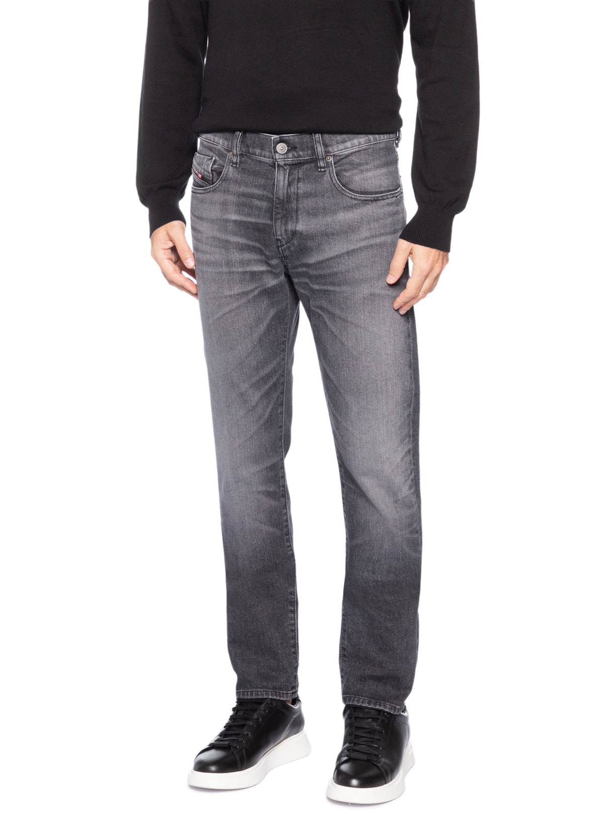 Calça Jeans Masculina Slim D Strukt – Preto Diesel