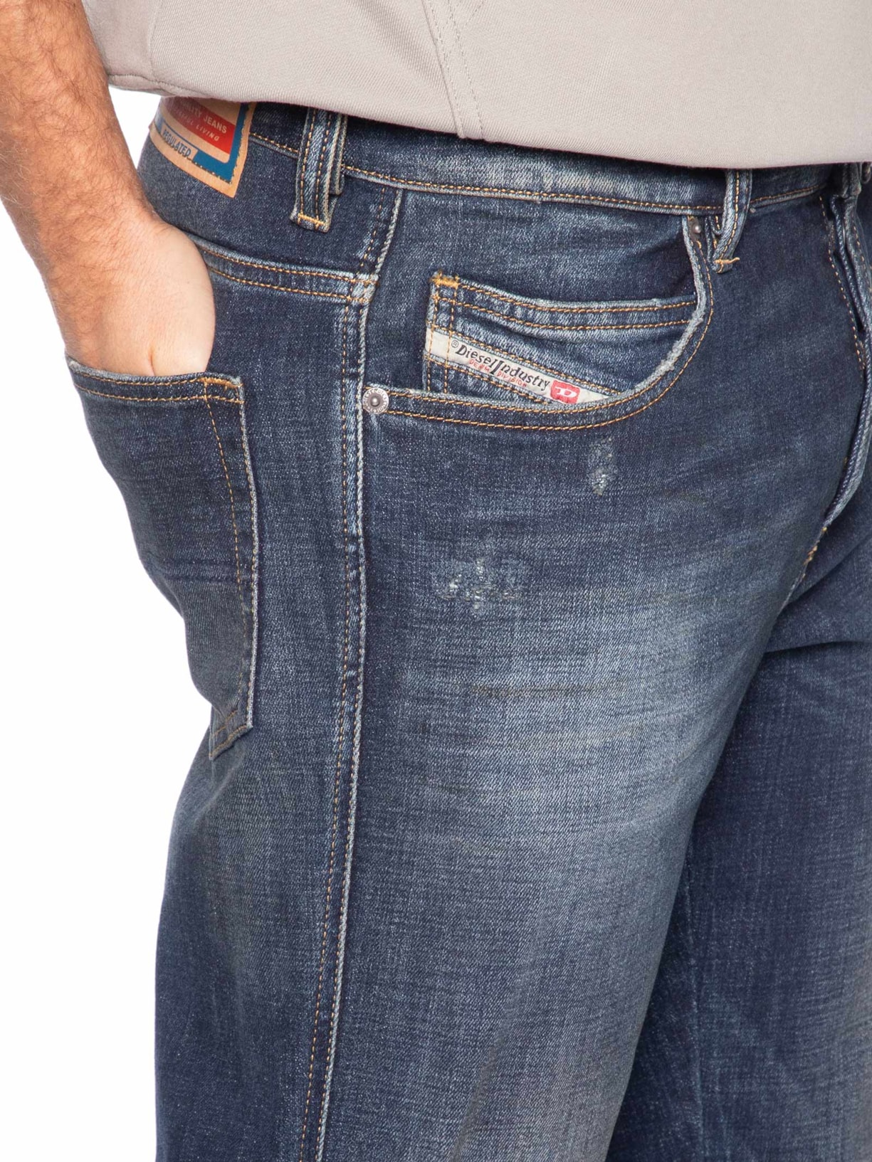 Calça Jeans Masculina Slim D-Vyl – Azul Diesel