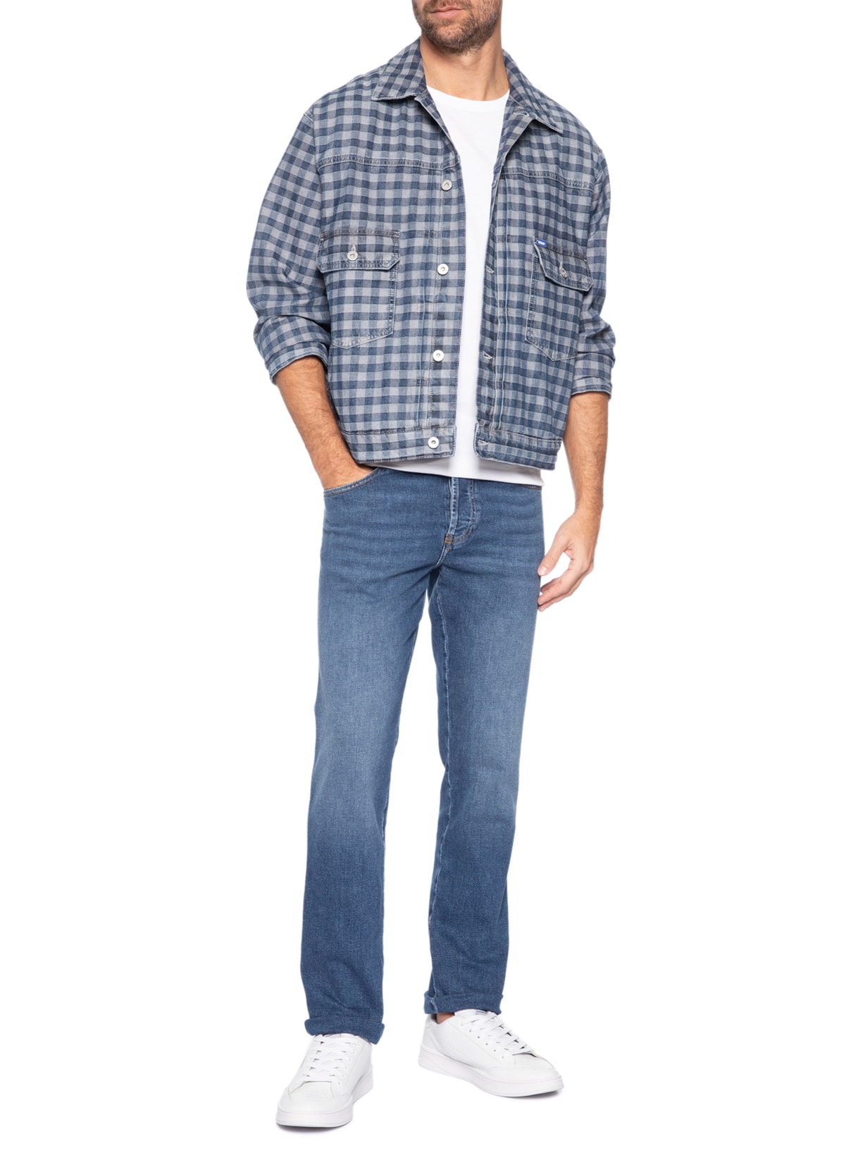 Calça Jeans Masculina Slim D Vyl – Azul Diesel