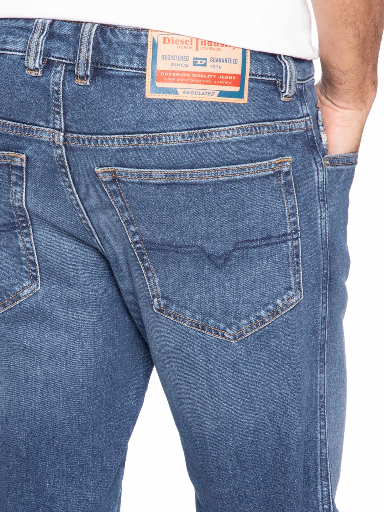 Calça Jeans Masculina Slim D Vyl – Azul Diesel