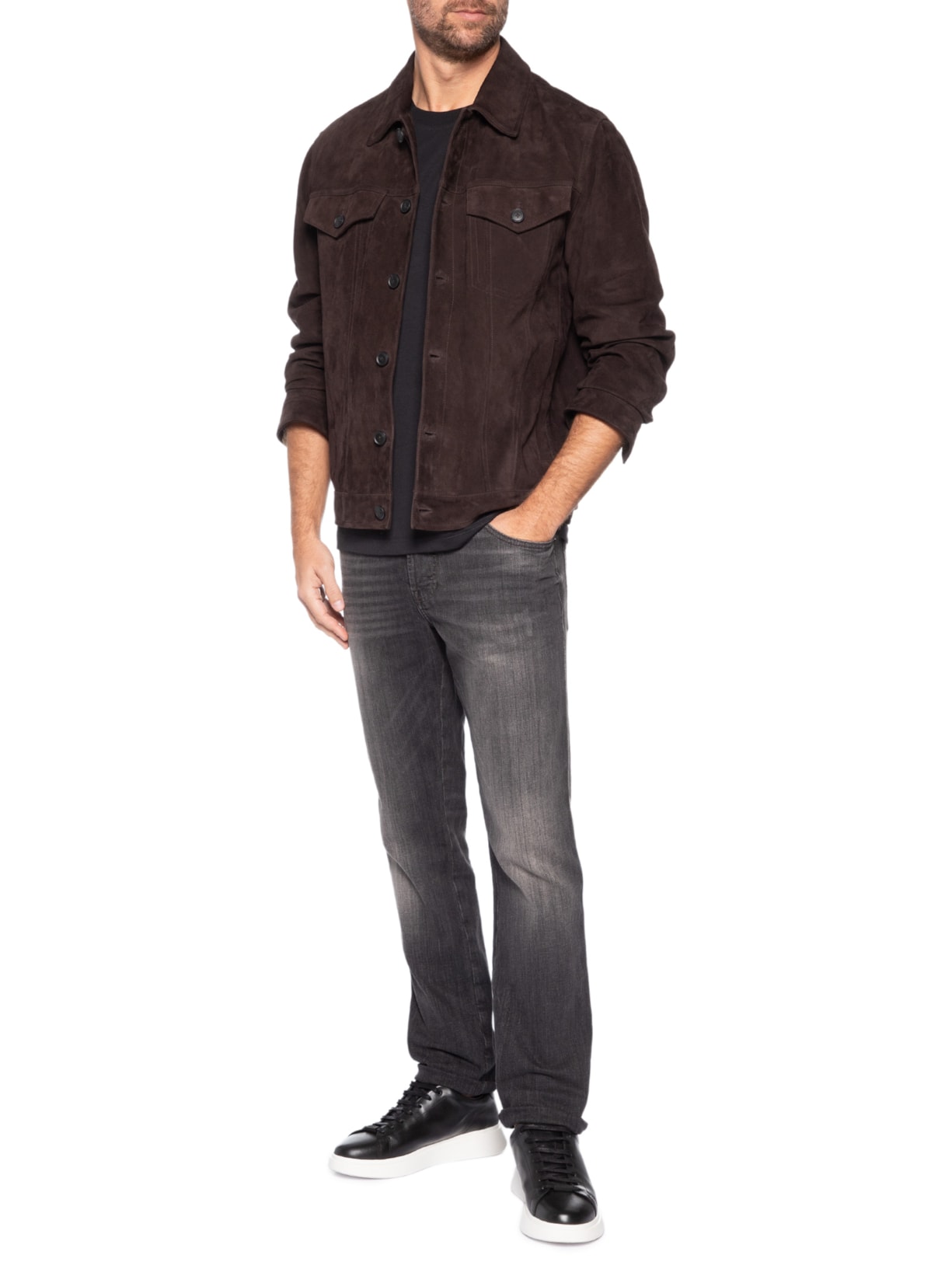 Calça Jeans Masculina Slim D-Vyl – Preto Diesel