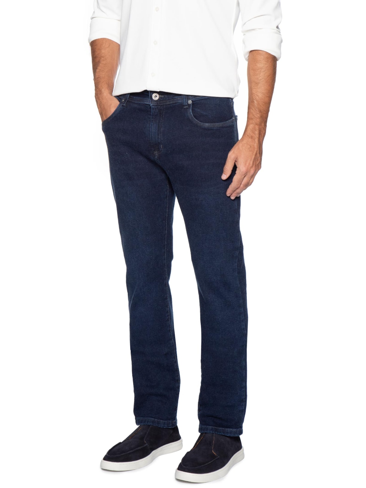 Calça Jeans Masculina Slim Dark Azul Sergio K