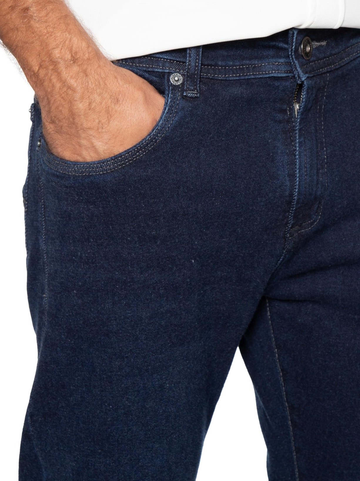 Calça Jeans Masculina Slim Dark Azul Sergio K