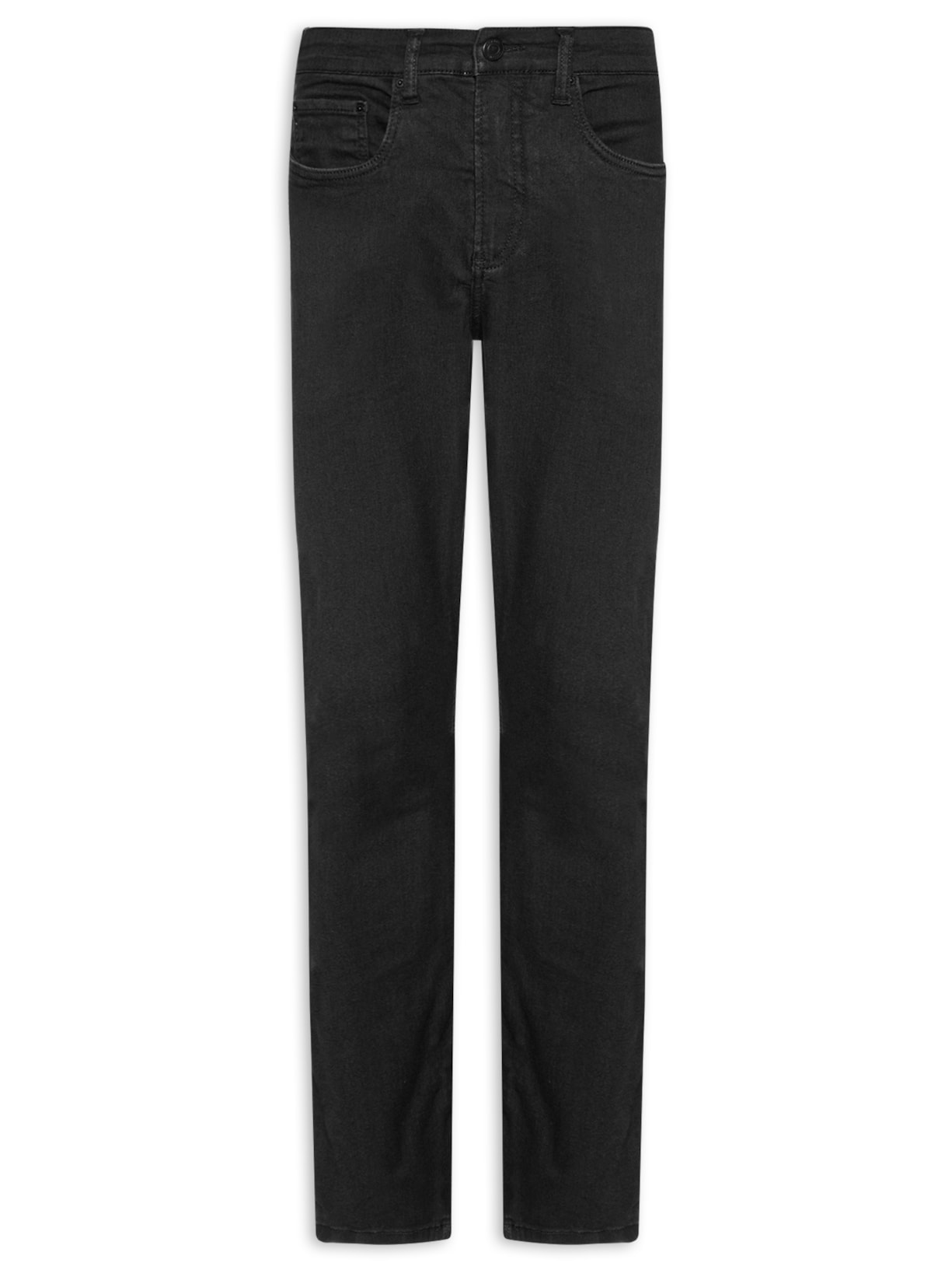 Calça Jeans Masculina Slim Fit Amaciada Preto Aramis
