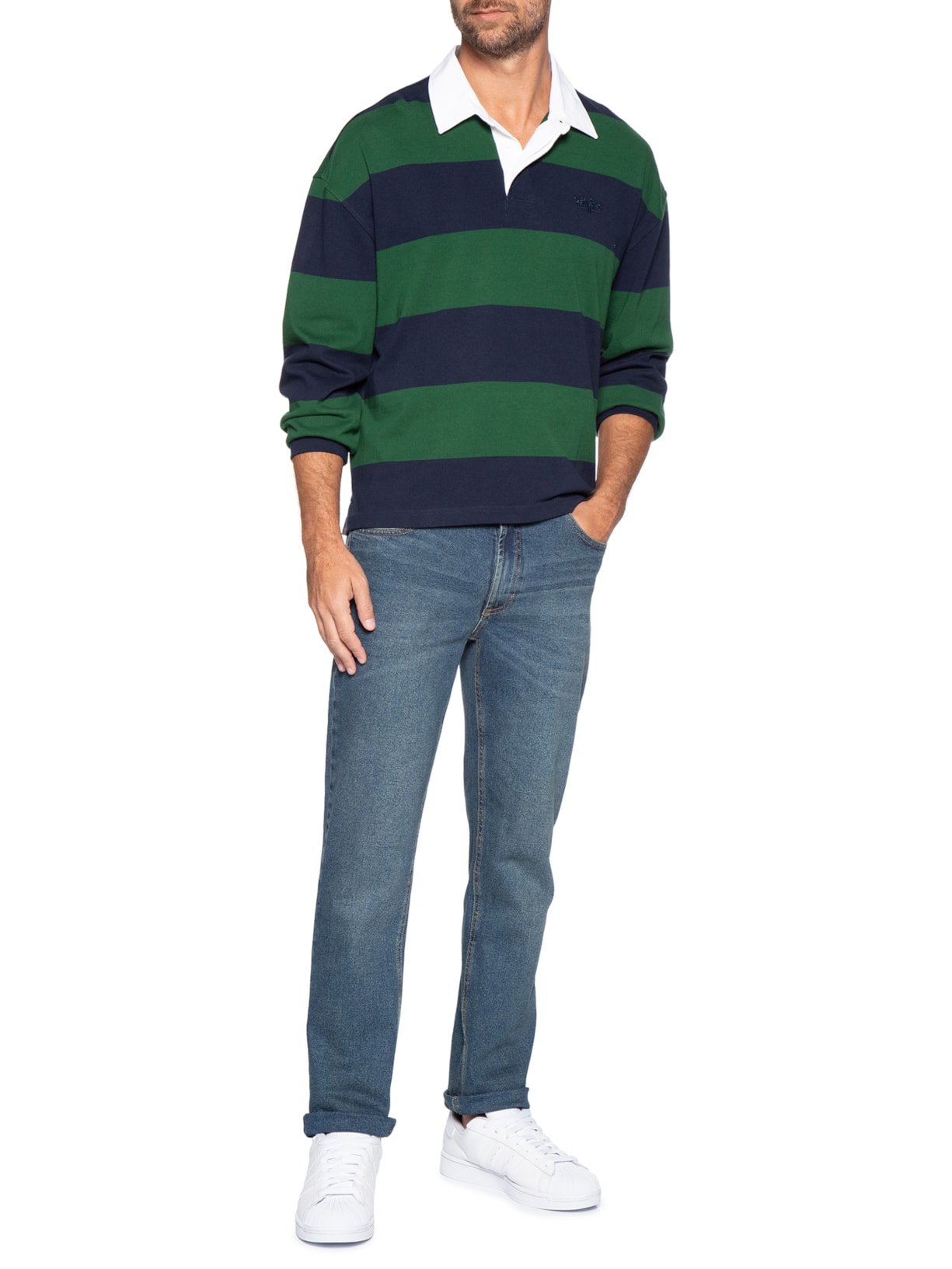 Calça Jeans  Masculina Slim Fit Azul Hering