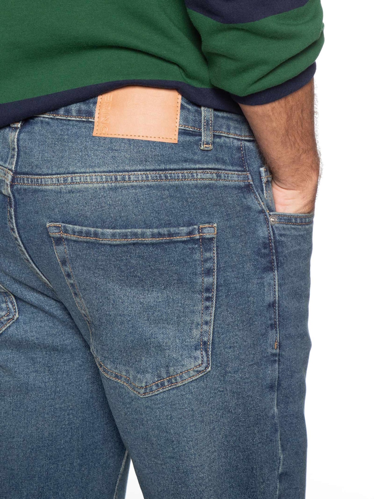 Calça Jeans  Masculina Slim Fit Azul Hering