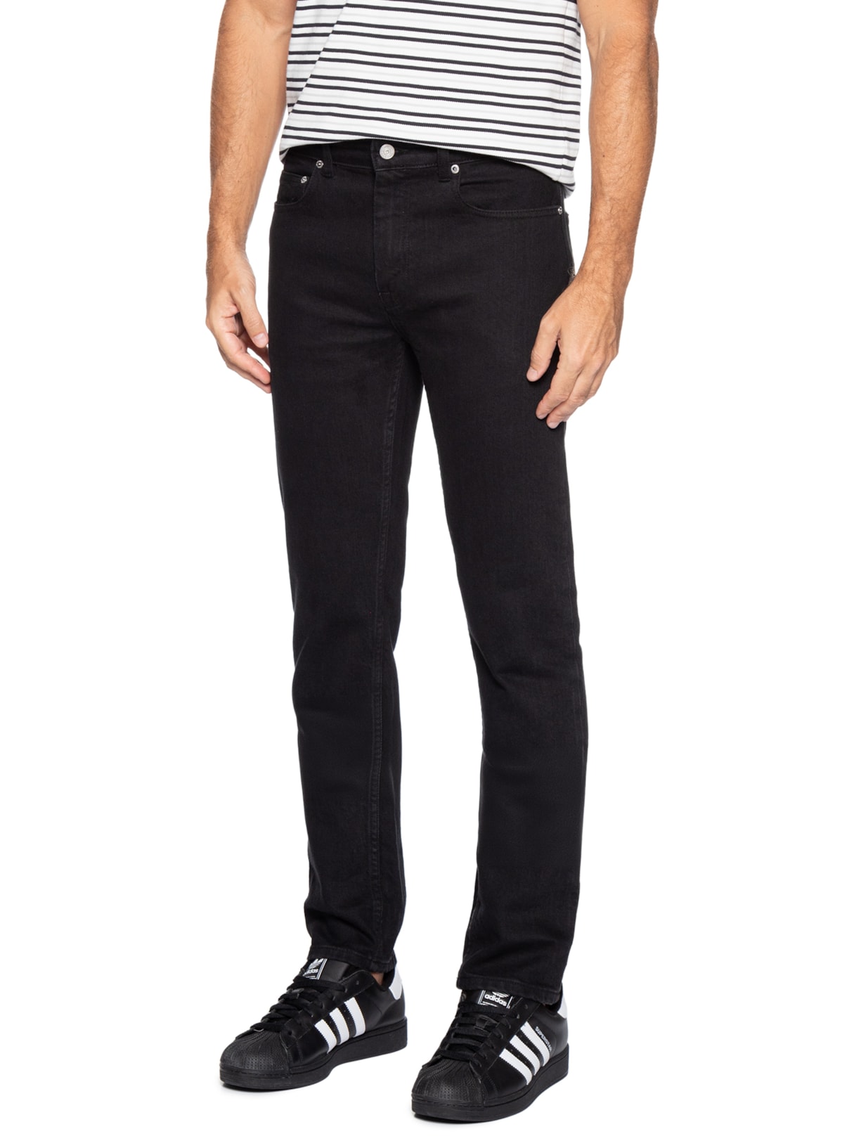 Calça Jeans Masculina Slim Fit Azul Lacoste
