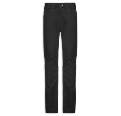 Calça Jeans Masculina Slim Fit Black Black - Preto