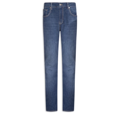 Calça Jeans Masculina Slim Fit Scanton - Azul