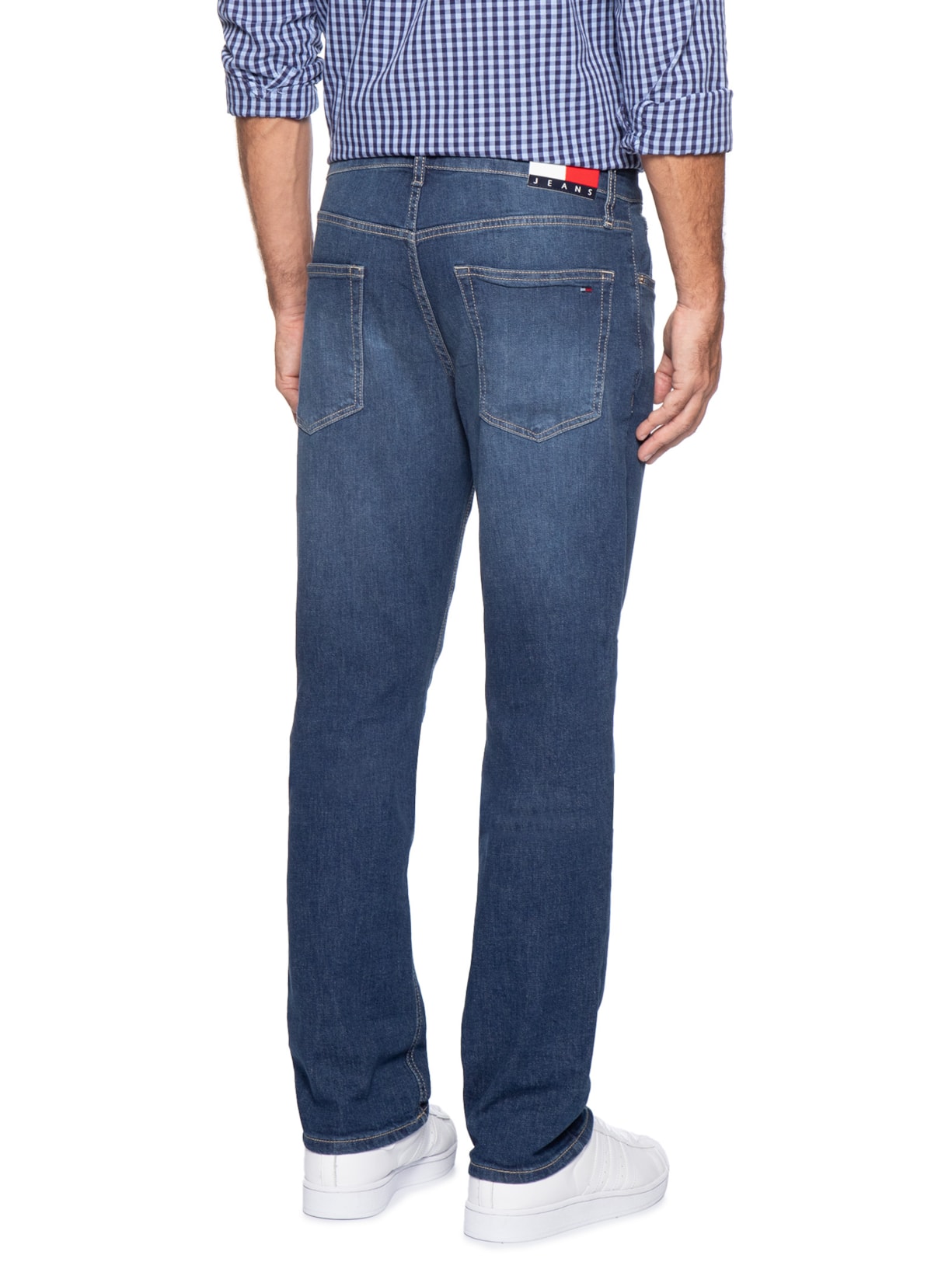 Calça Jeans Masculina Slim Fit Scanton Azul Tommy Jeans