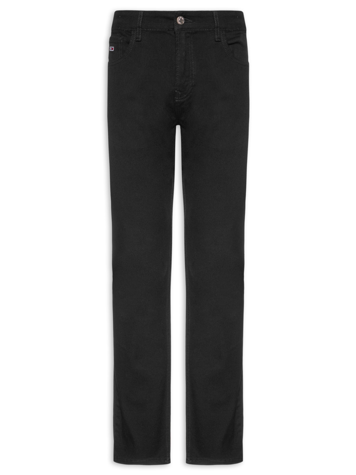 Calça Jeans Masculina Slim Fit Scanton - Preto