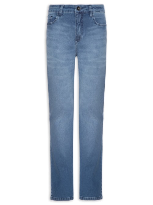 Calça Jeans Masculina Slim Fit Super Stone - Azul