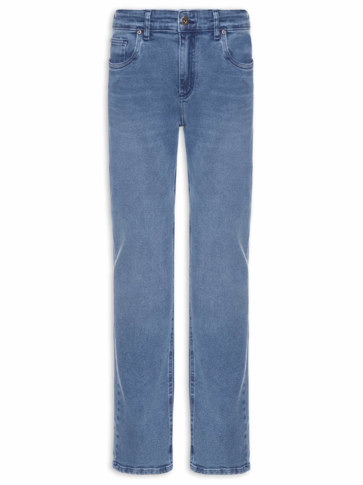 Calça Jeans Masculina Slim Light - Azul