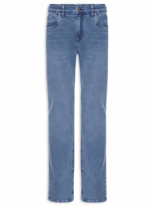 Calça Jeans Masculina Slim Light - Azul